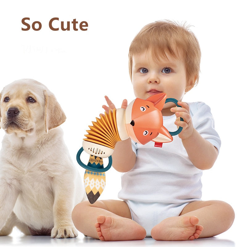 Mini Fox Accordion Baby Music Toy - Image 1