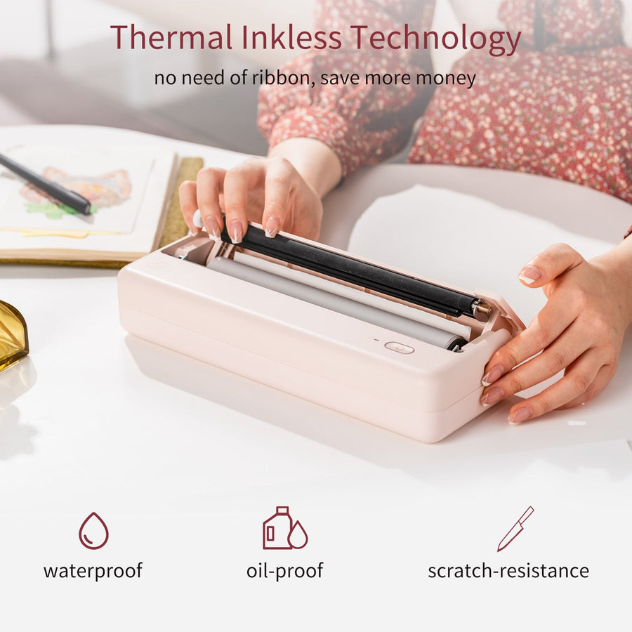 Pocket Print Portable Wireless A4 Printer - Image 4