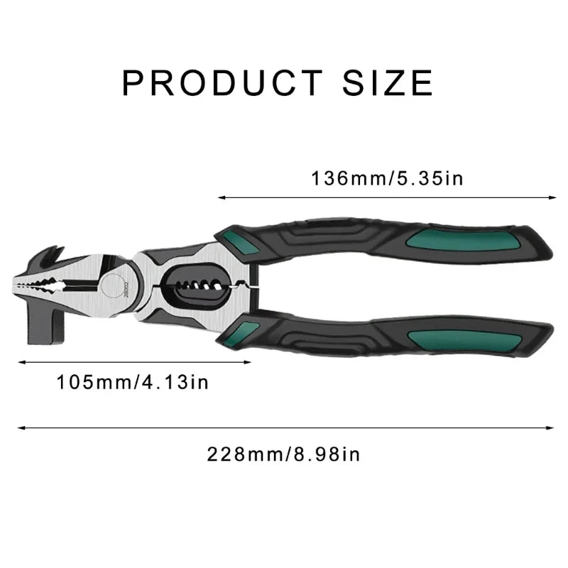 Heavy-Duty Industrial Precision Multifunctional Pliers Hammer - Image 5