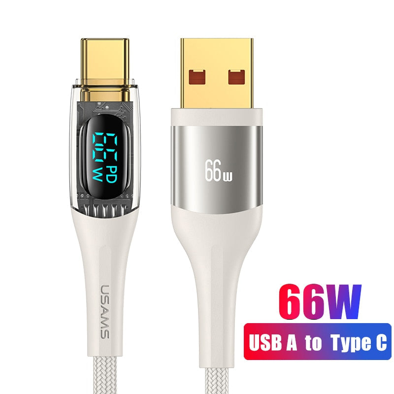 Turbo Connect Led Display Fast Phone Charging Cable - Image 6