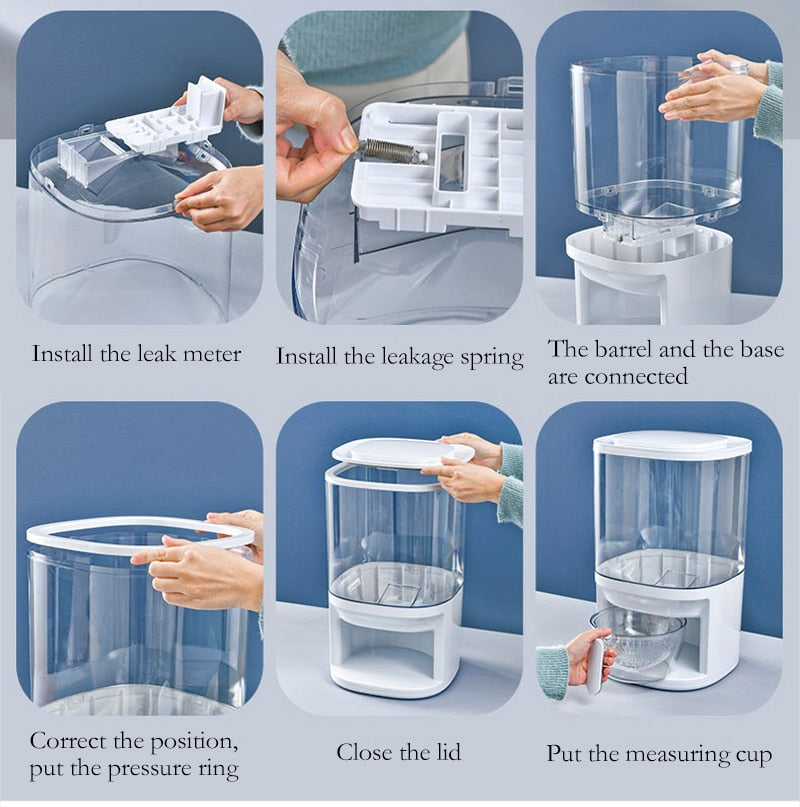 Mega Store Large Capacity Grain Dispenser - Image 5