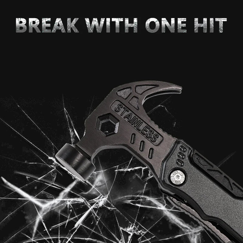 Premium Stainless Steel Compact Outdoor Helper Tool - Image 3