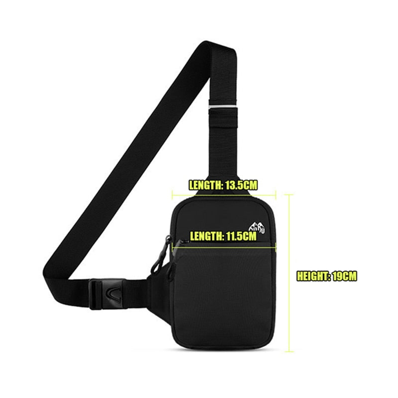 Waterproof Shoulder Sport Wave Chest Bag - Image 5