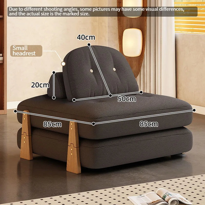 Foldable Tatami Pull-Out Chic Comfy Sofa Bed - Image 6