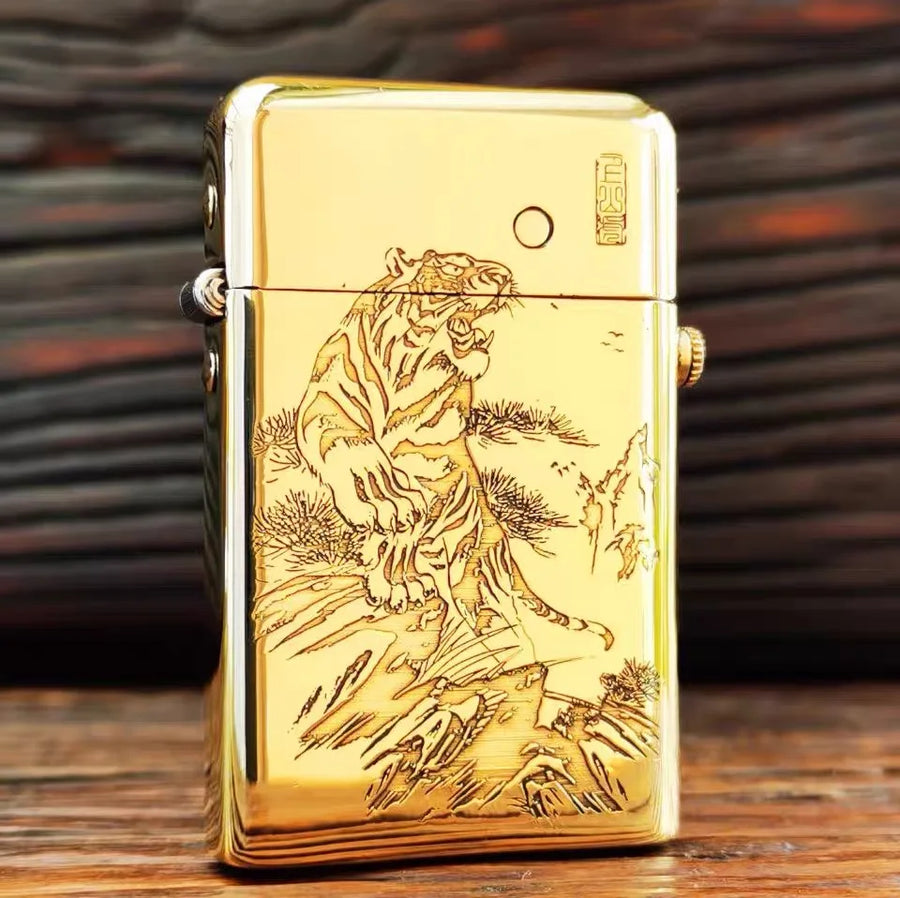 Finezza Slim Metal Windproof Lighter - Image 6