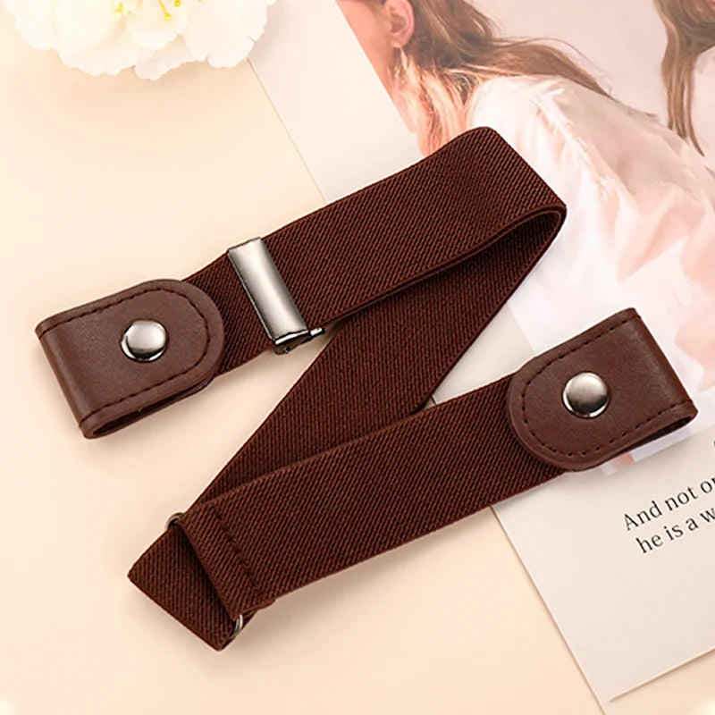 Chic Elastic Buckleless Women Elastic Belt - Image 7