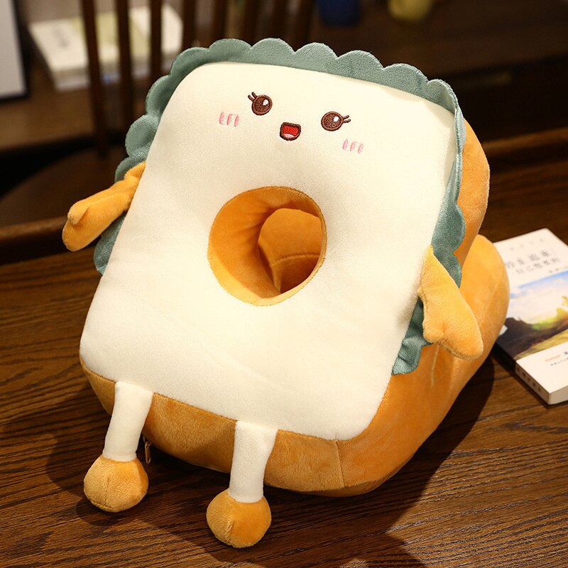 Funny Toast Nap Pillow - Image 5