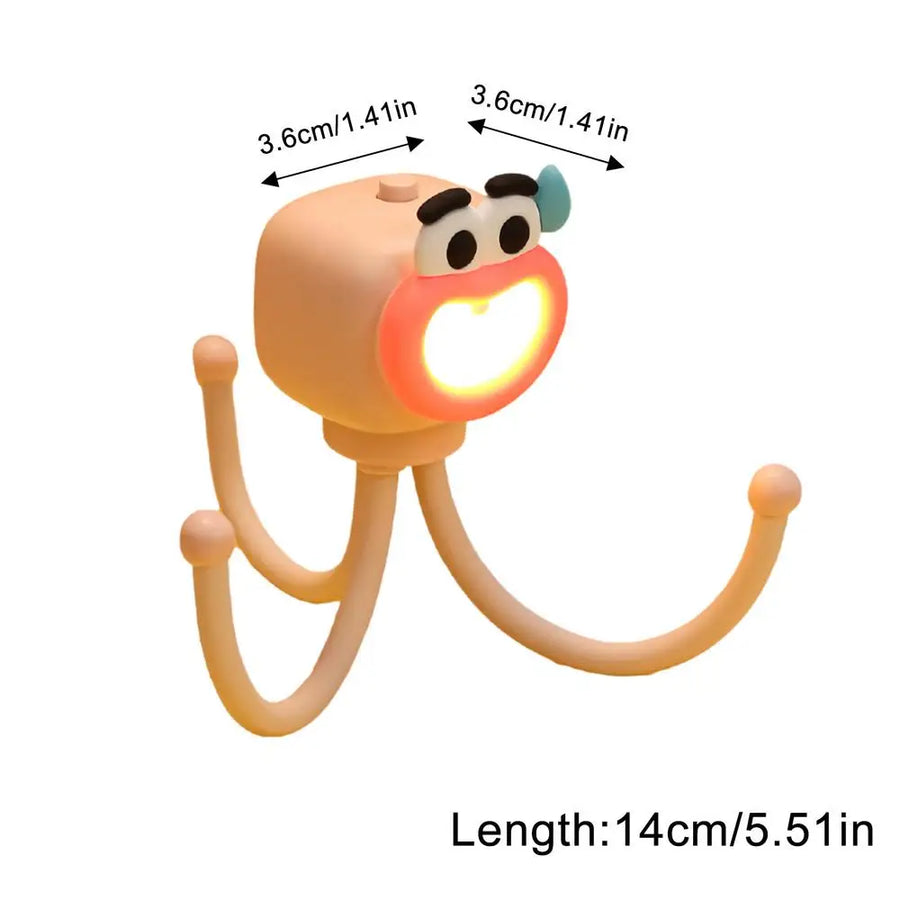 Adjustable Octopus Night Lamp Phone Holder - Image 7