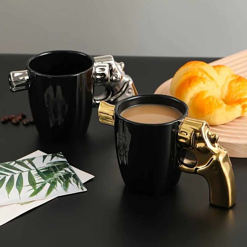 Revolver Grip Coffee Mug - Image 3