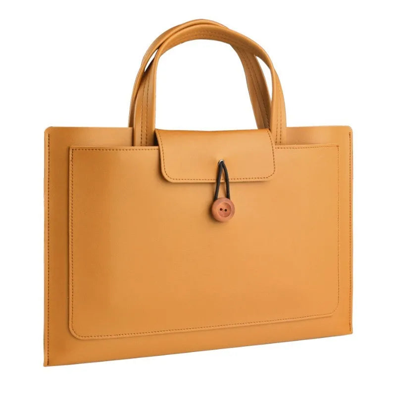 Sleek Organizer Ultra-Thin Waterproof Laptop Handbag - Image 5