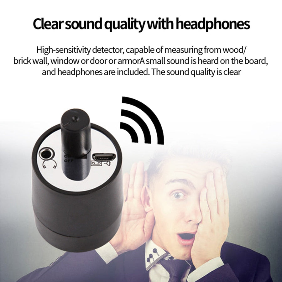 Sound Amplifier Microphone Wall Listening Device - Image 2
