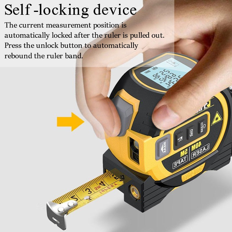 3in1 Ultimate Pro Laser Smart Tape Measure - Image 1