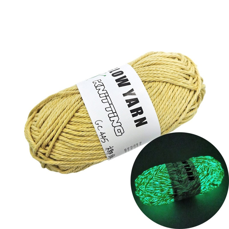 Sparkle Glow Luminous Knitting Yarn - Image 9