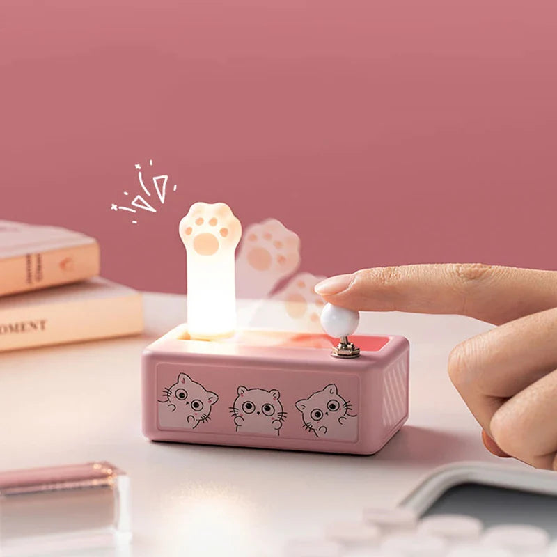 Cat Meow Motion Interactive Pop-Up Lamp Toy - Image 1