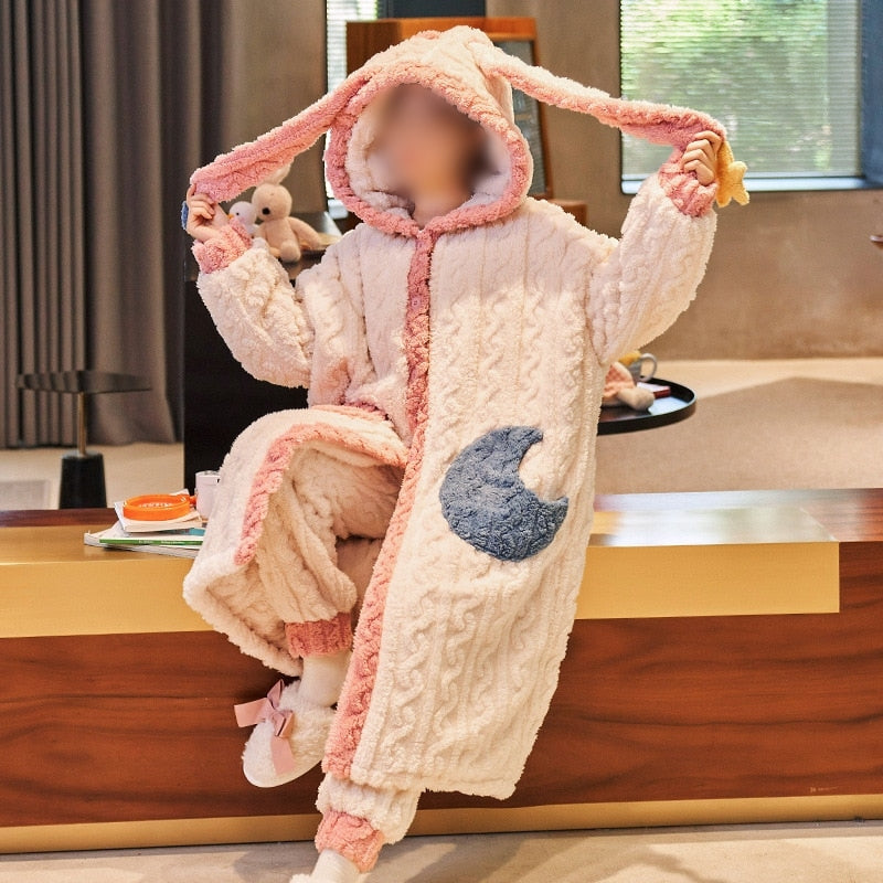 Cozy Thick Winter Blanket Pajamas - Image 18