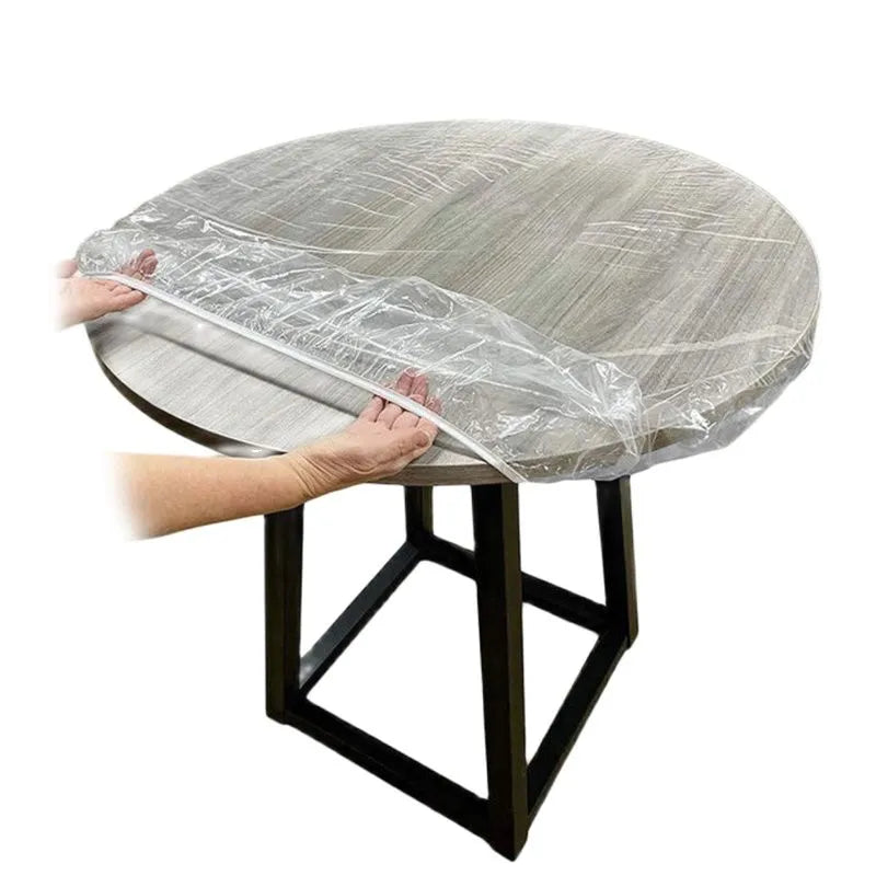 Transparent PVC Waterproof Long Life Protective Table Cover - Image 5