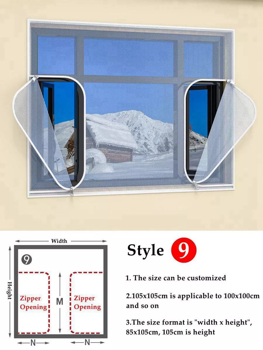 Winter Wrap Double Layer Windproof Self-Adhesive Zipper Film - Image 7