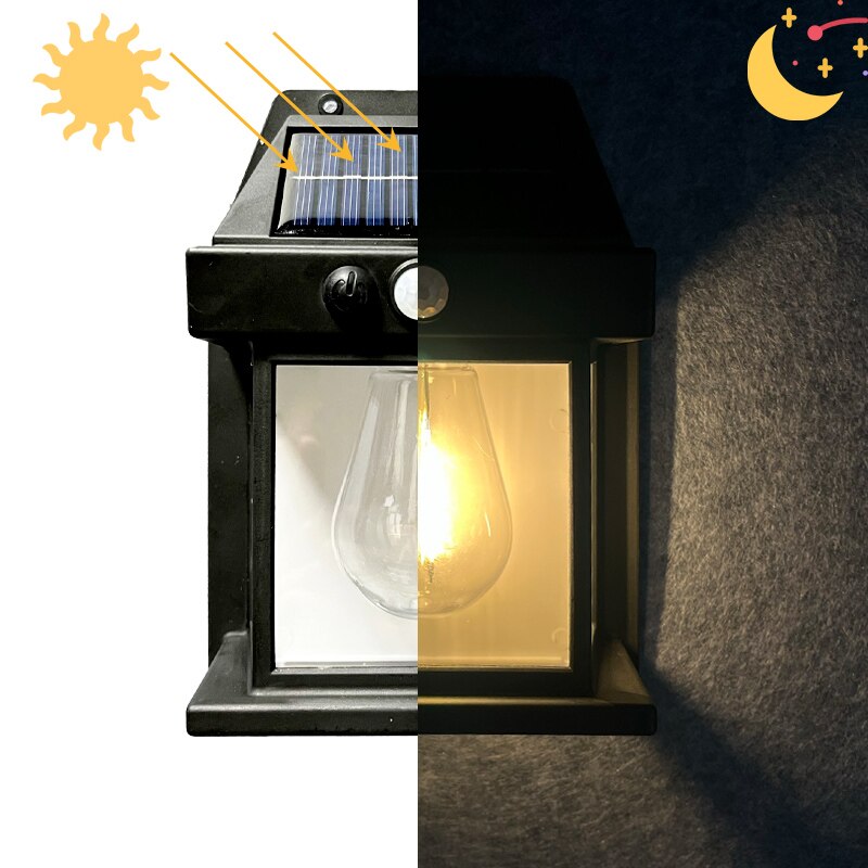 Solar LED Smart Energy Wall Lamp - Image 2
