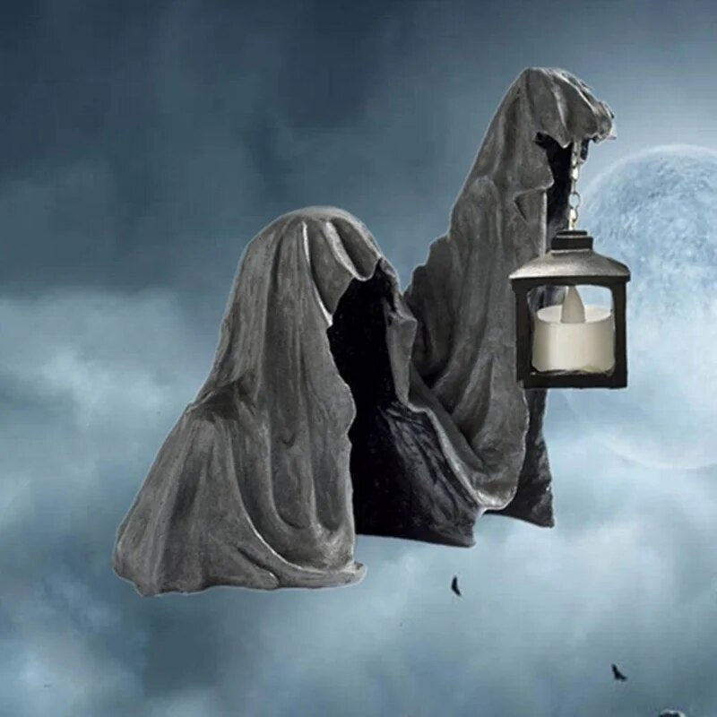Mystic Silhouettes Ground Halloween Decor Lamp - Image 1