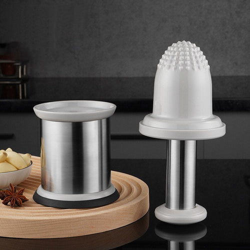Easy Food Stainless Steel Garlic Grinder - Image 0