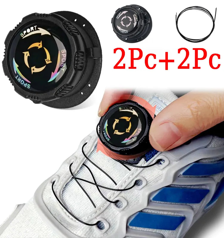 Quick Automatic Buckle No-Tie Shoe Clip - Image 1