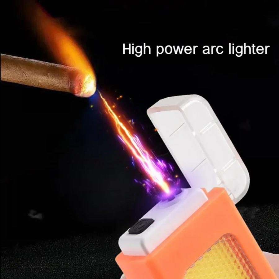 2in1 Dual Arc Electric Lighter Headlamp - Image 1