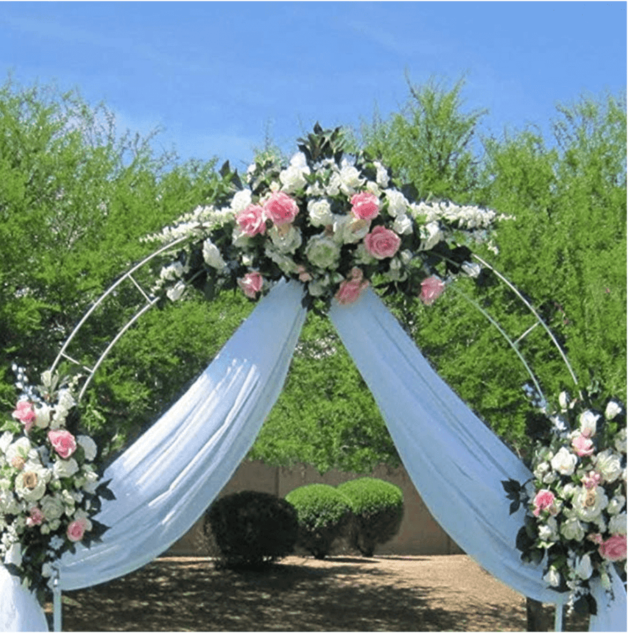 Wedding Decoration Party Props White Metal Wedding Arch - Image 3