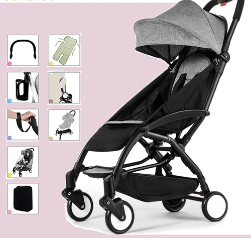 Modern Lightweight 175 Degree Foldable Baby Stroller - Image 0
