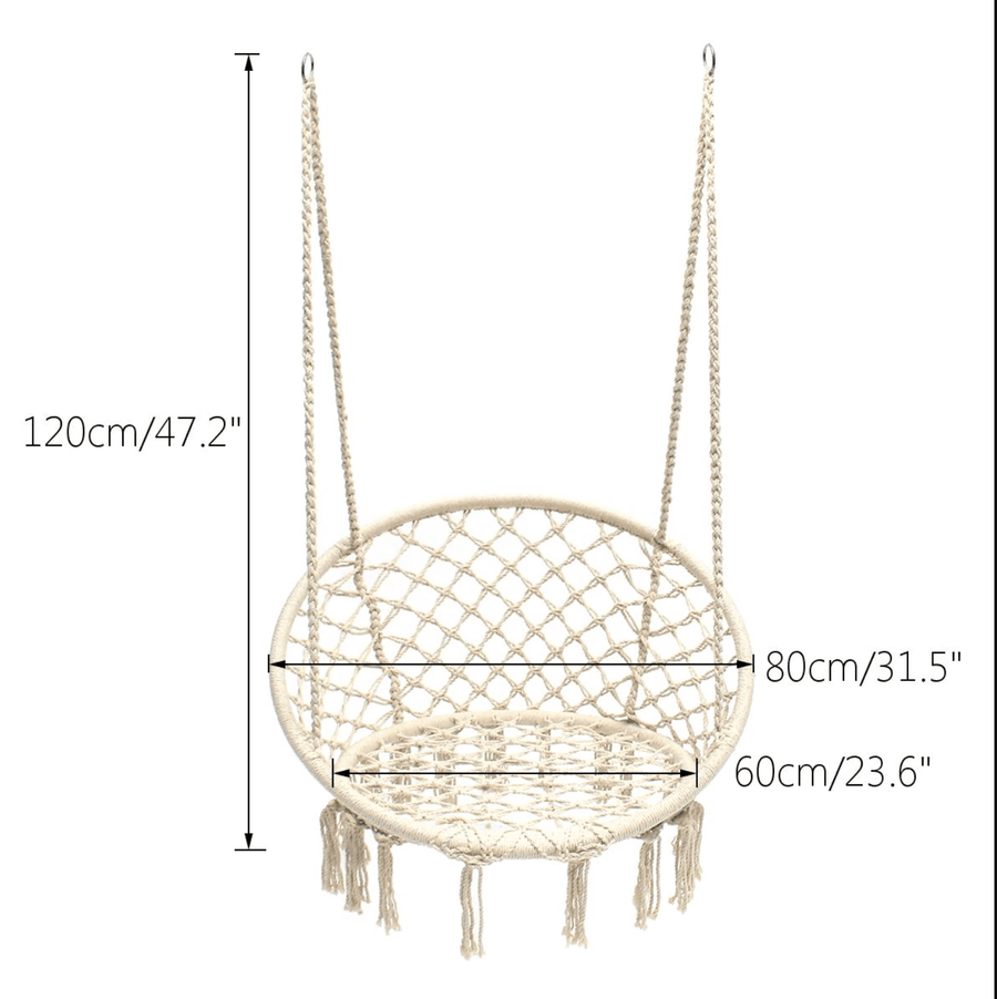 Nordic Knitted Outdoor Hammock - Image 4