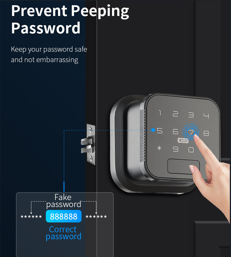 Keyless Entry Smart Wifi Electronic Fingerprint Lock - Image 2