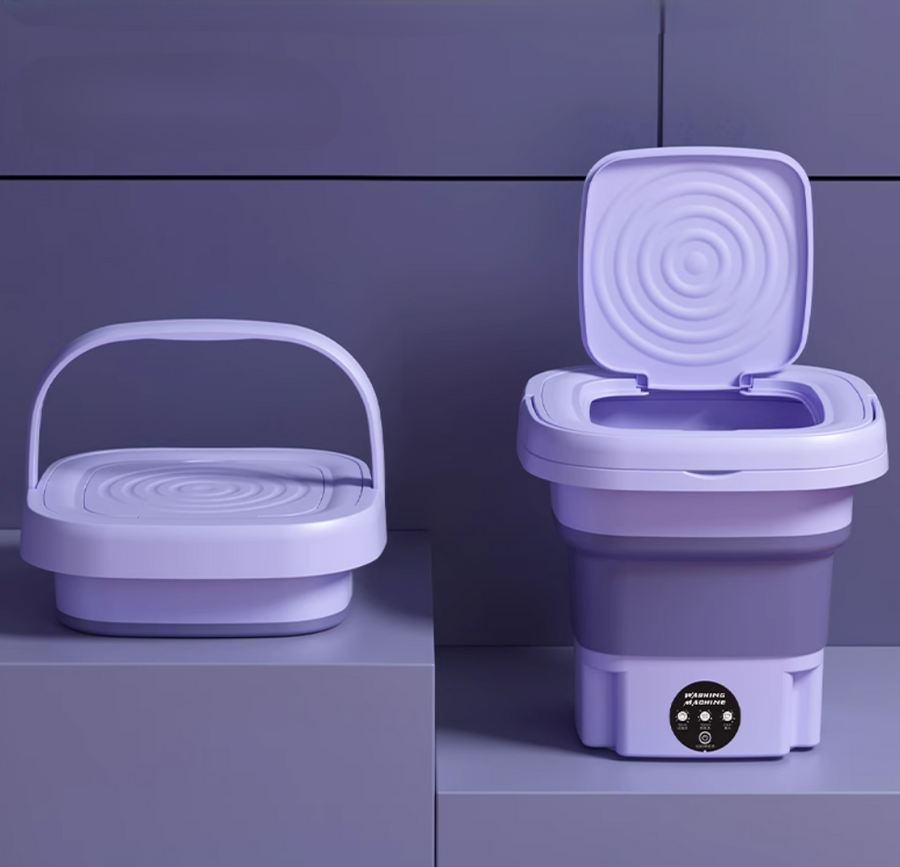 Travel Friendly Portable Foldable Automatic Washing Machine - Image 1