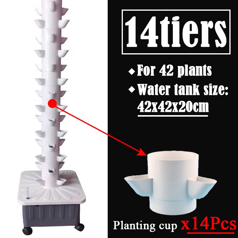Green Life Vertical Hydroponic Home Gardening Kit - Image 13