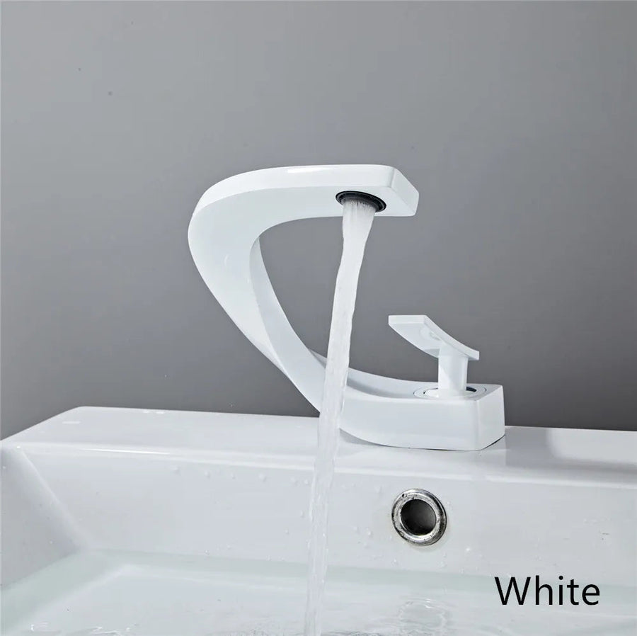 Nordic Arch Artistic Deck Mounted Faucet - Image 8