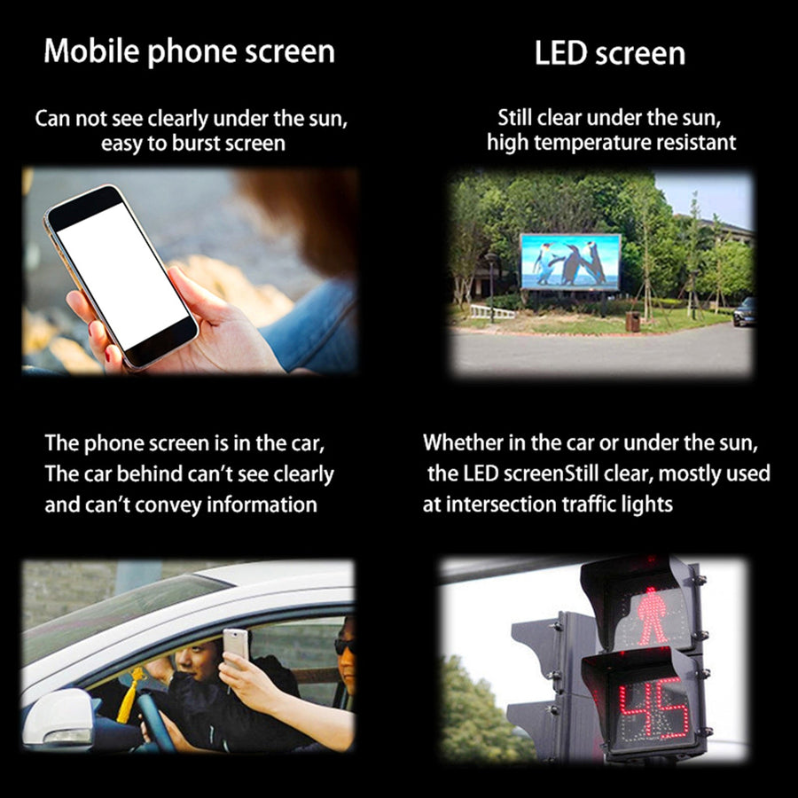 Pixel Tech Personalized Electronic Car LED Display - Image 8