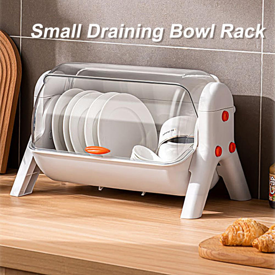 Dust-Proof Kitchen Dish Drainer Rack - Image 1