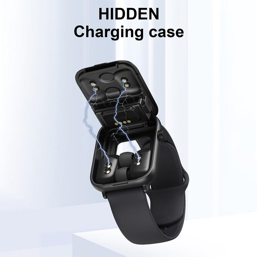 Touch Screen Fitness Earphones Smartwatch - Image 1