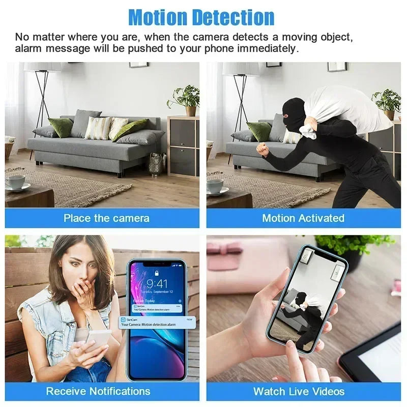 Mini Spy HD WiFi Motion Detection Security Camera - Image 2