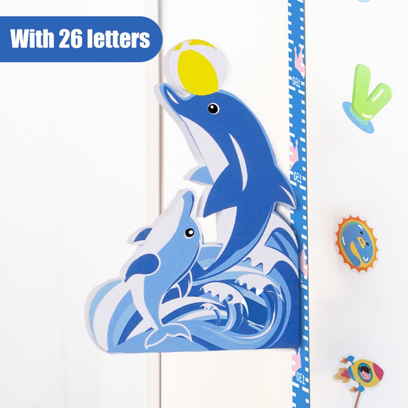 3d Cartoon Kids Height Sticker - Image 6