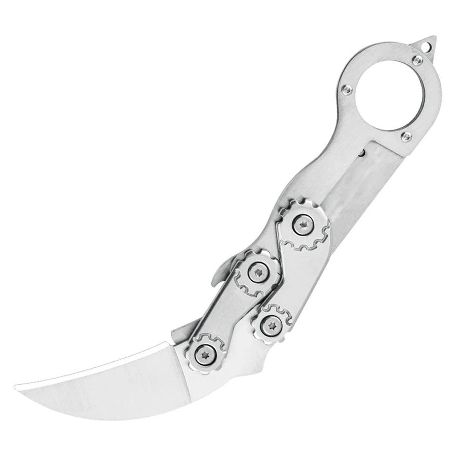 Ergonomic Handle Foldable Karambit EDC Knife - Image 6