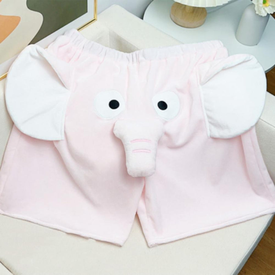 Funny Elephant Loose Cute Shorts - Image 6