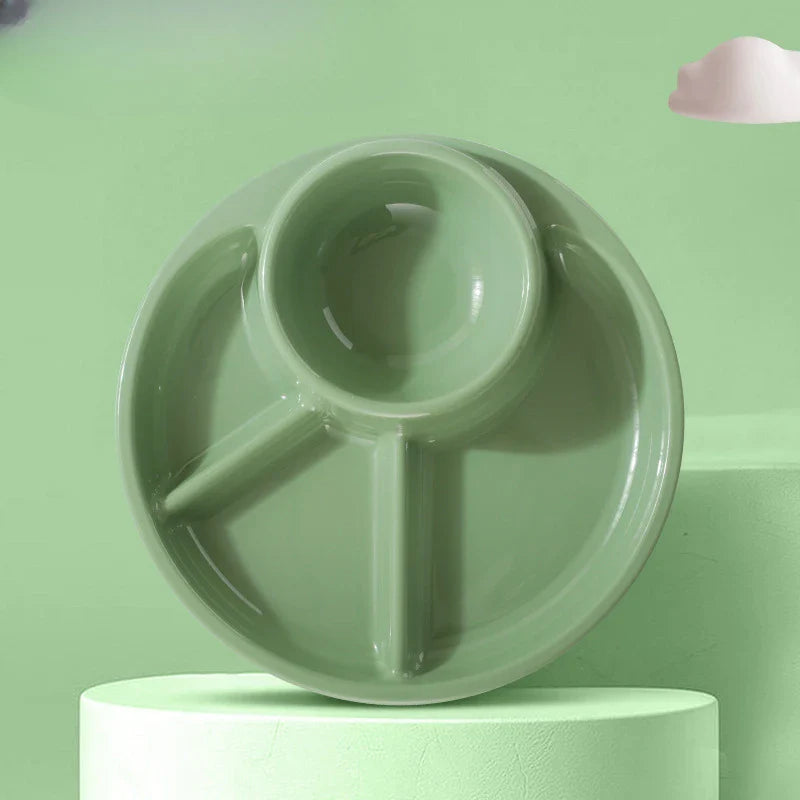 Portion Control Plate Divided Meal Planner Plate - Image 7
