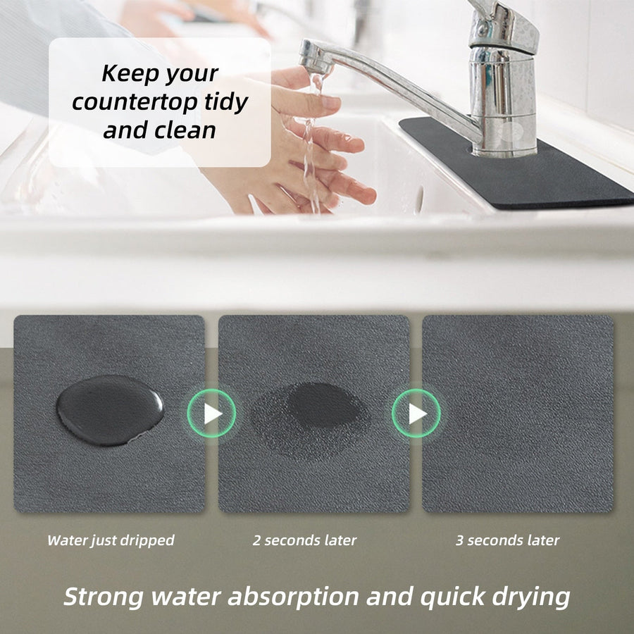 Water Absorbent Kitchen Faucet Pad - Image 4