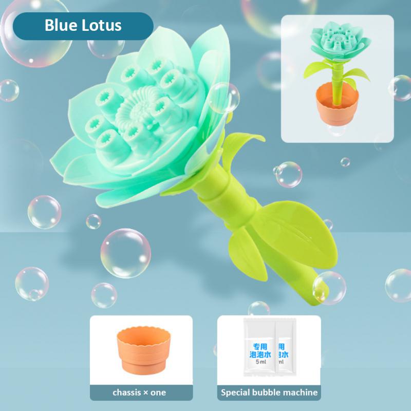Flower Bubble Maker Toy - Image 7