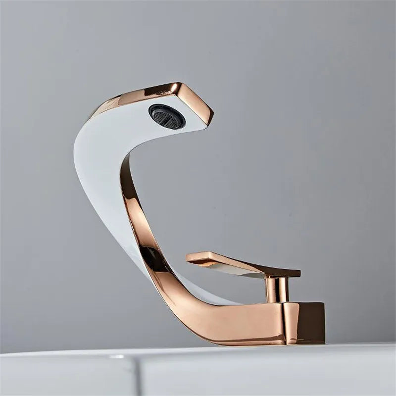 Nordic Arch Artistic Deck Mounted Faucet - Image 0