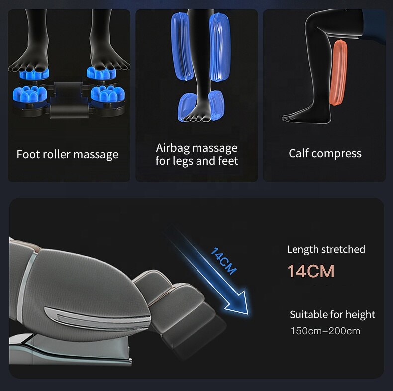 Royal Recharge Luxury Full Body Massage Chair - Image 4