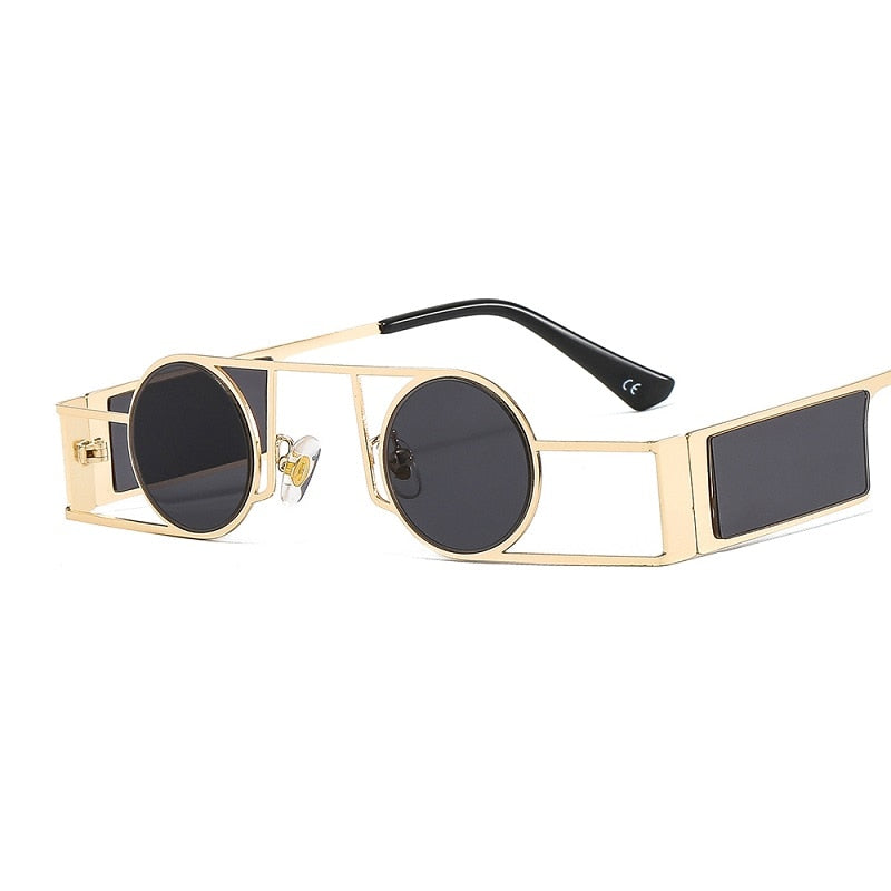 Elite Round Metal Frame Sunglasses - Image 5