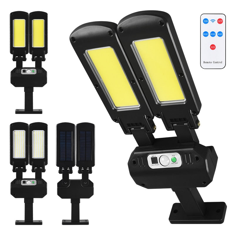 Solar-Powered Smart Waterproof Motion Sensor Lamp - Image 1