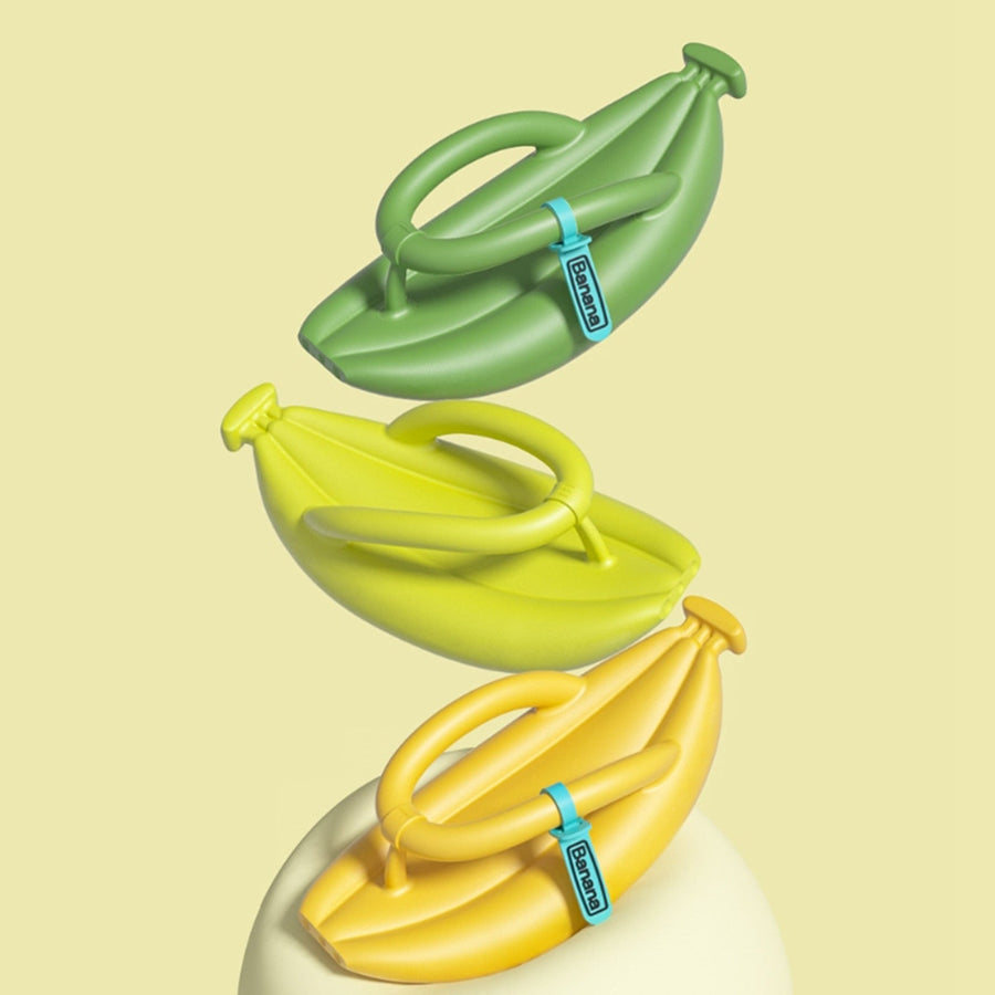 Plush Banana Comfy EVA Flip Flops - Image 1