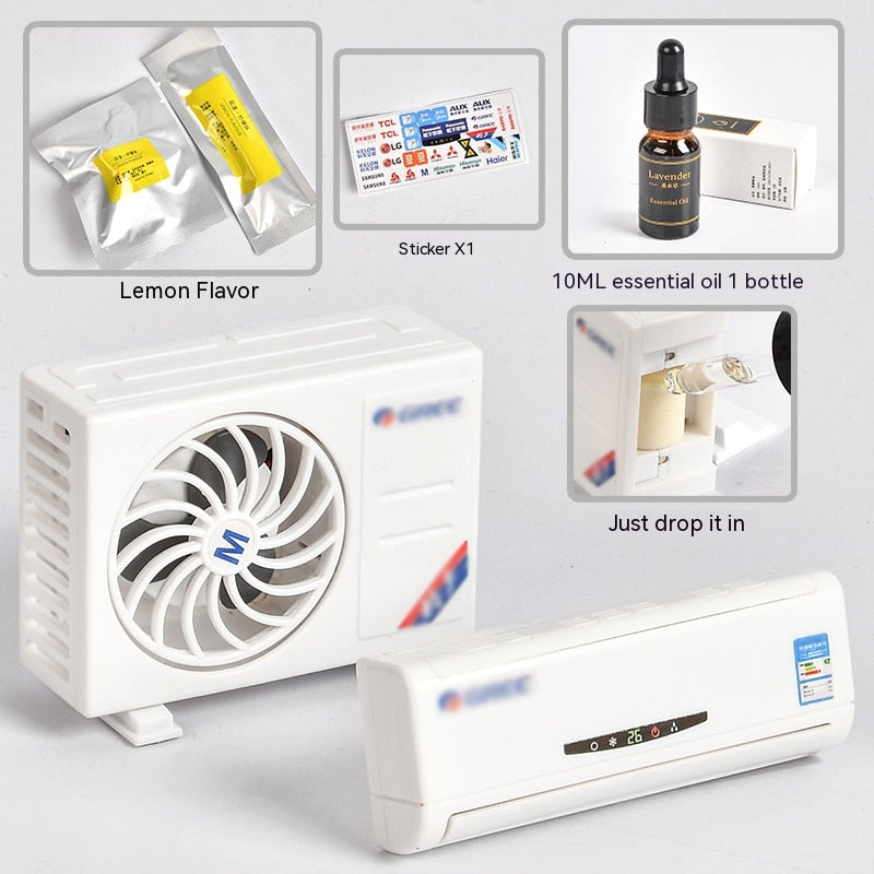 Mini Solar AC Car Aromatherapy Decor - Image 6