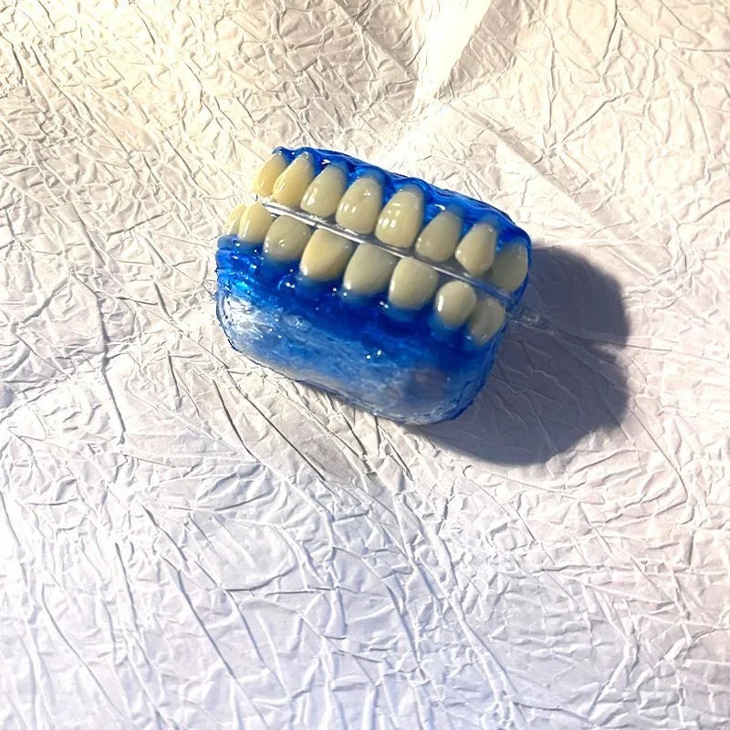 All Smiles Funny Teeth AirPods Cover Case
